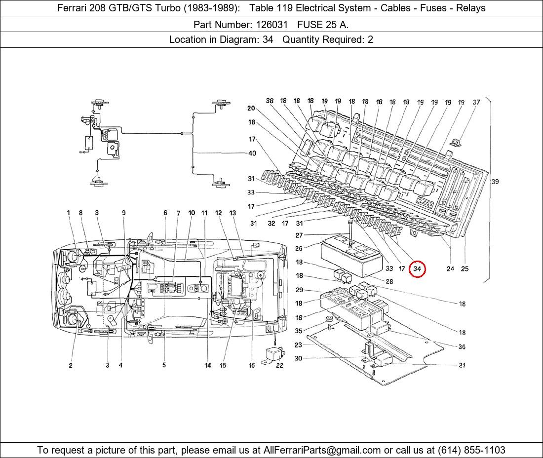 Ferrari Part 126031