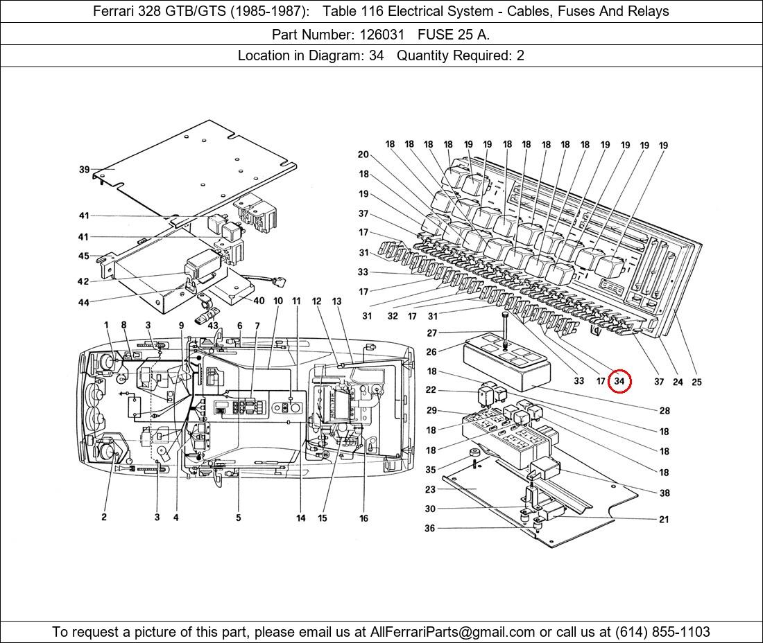 Ferrari Part 126031