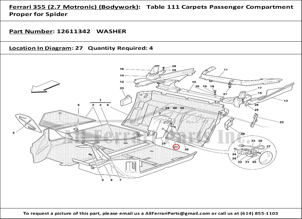 Ferrari Part 12611342