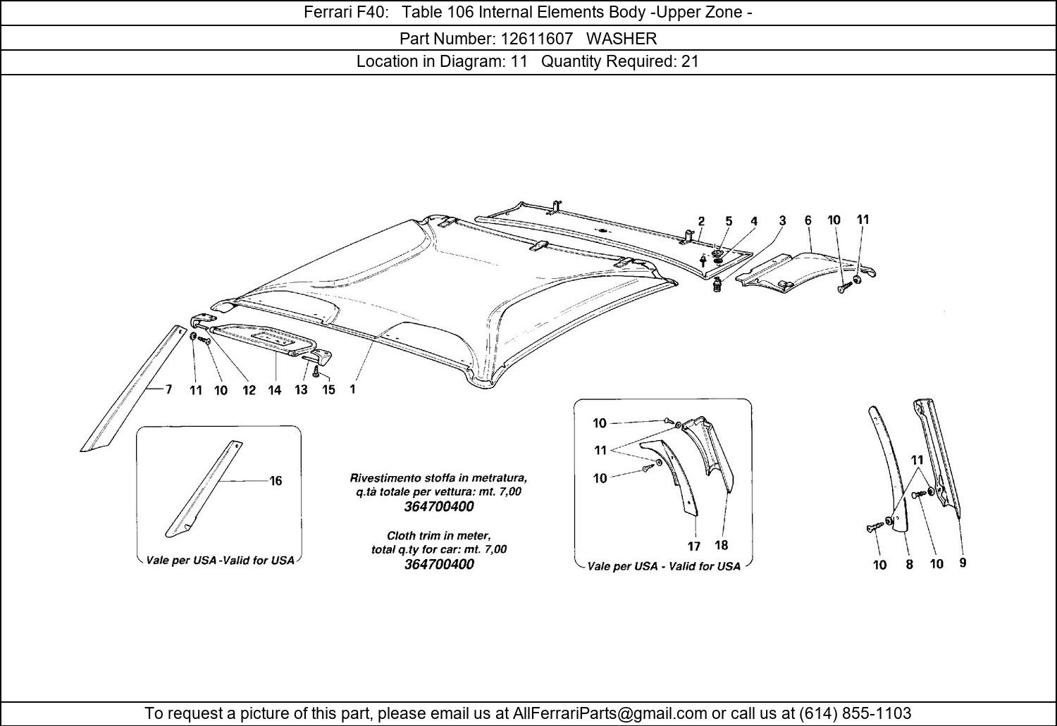 Ferrari Part 12611607