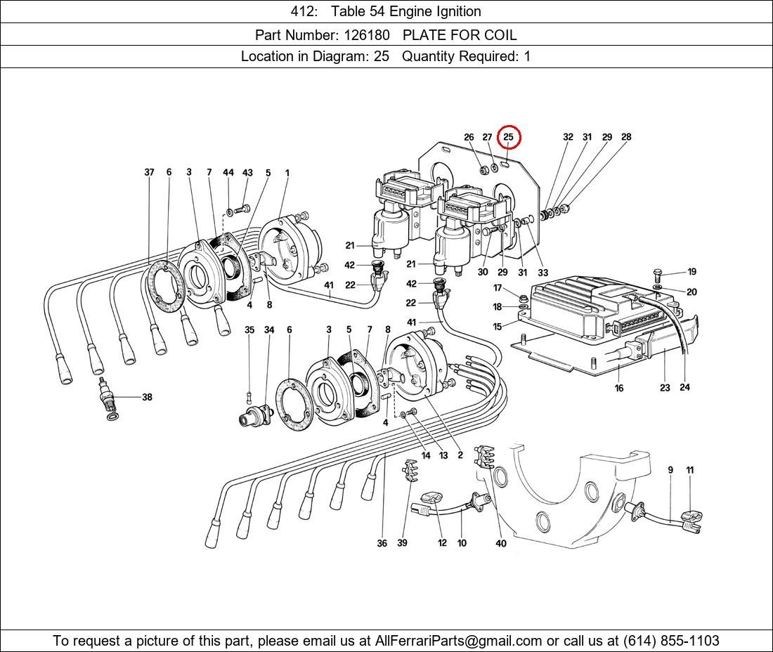 Ferrari Part 126180