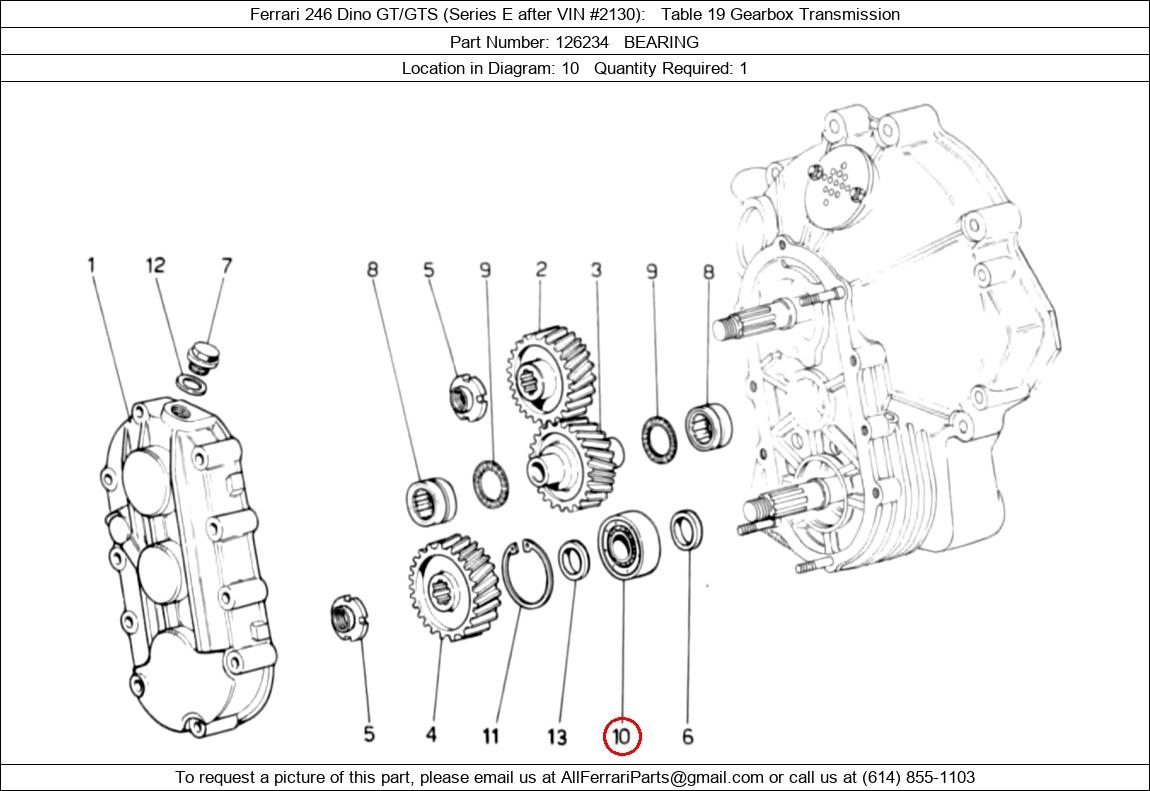 Ferrari Part 126234