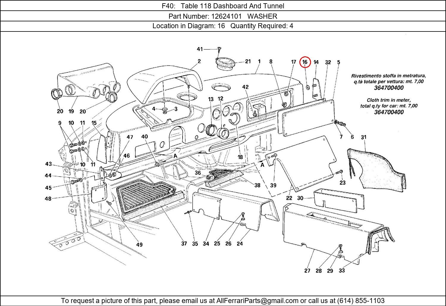 Ferrari Part 12624101