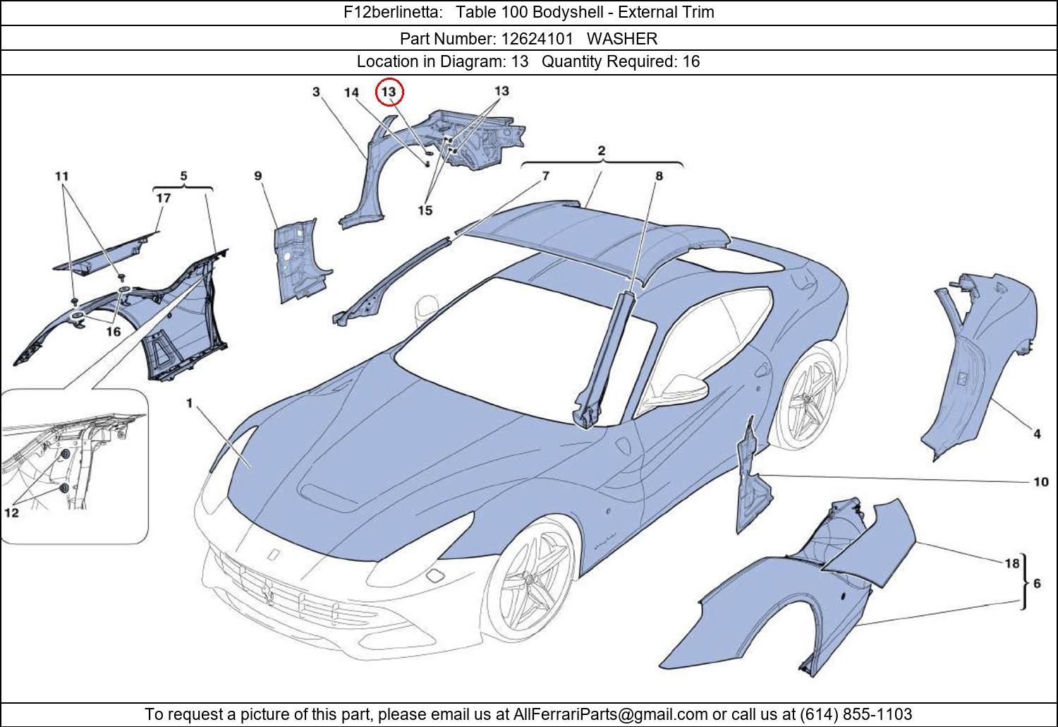 Ferrari Part 12624101