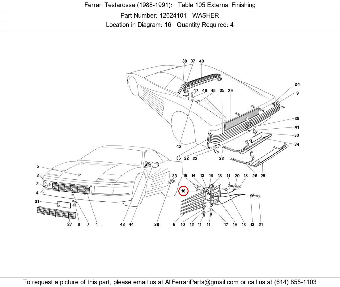 Ferrari Part 12624101