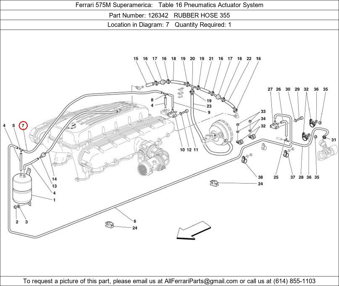 Ferrari Part 126342