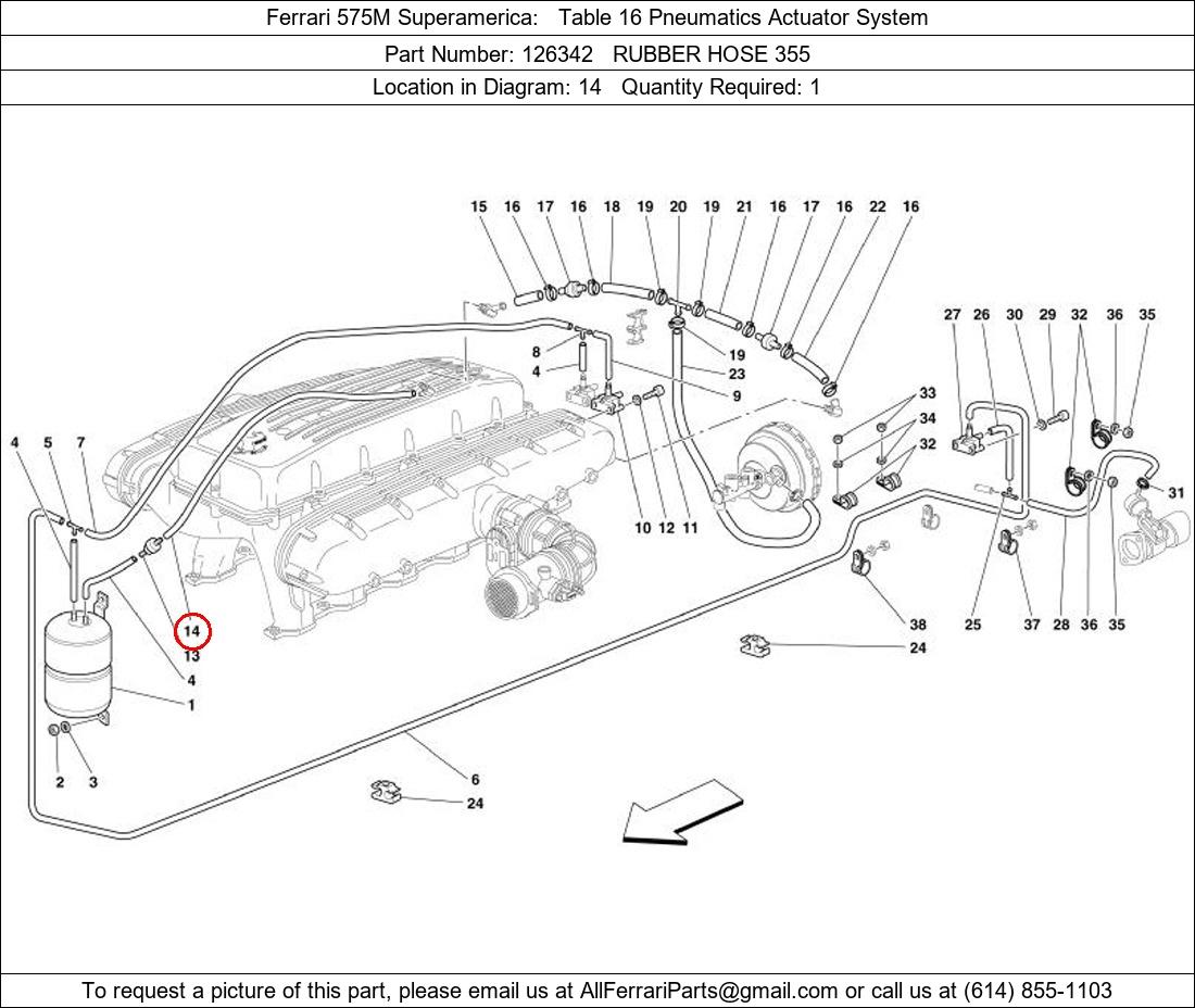 Ferrari Part 126342