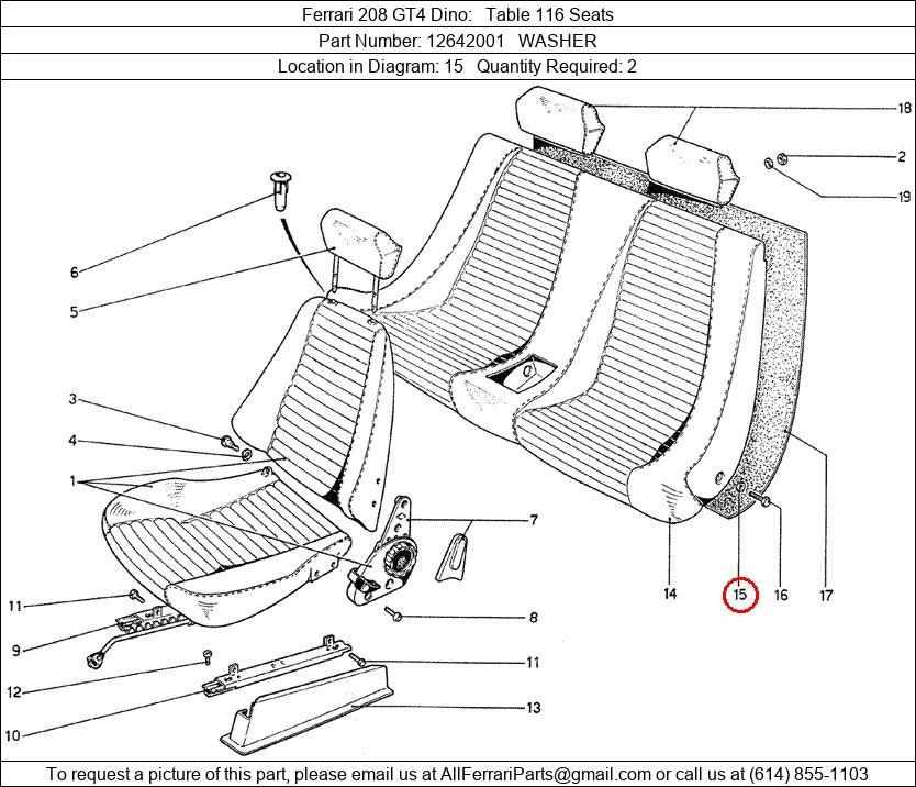 Ferrari Part 12642001