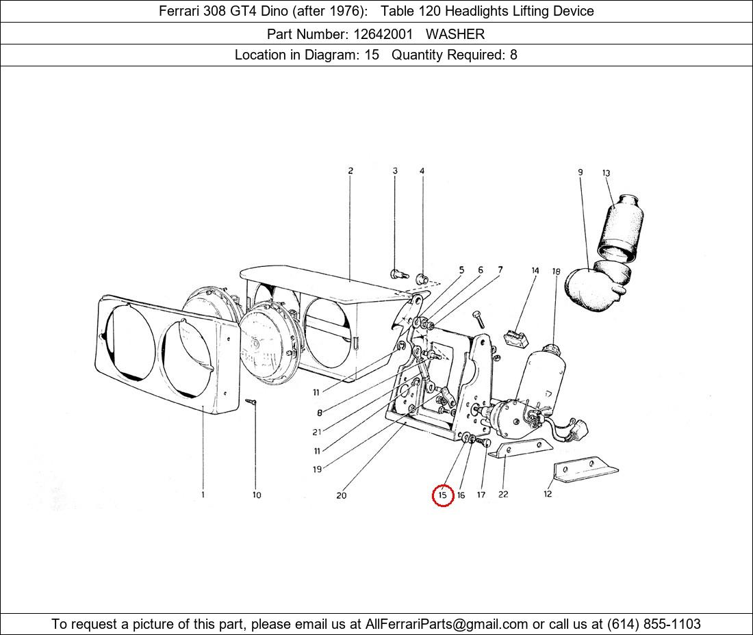 Ferrari Part 12642001