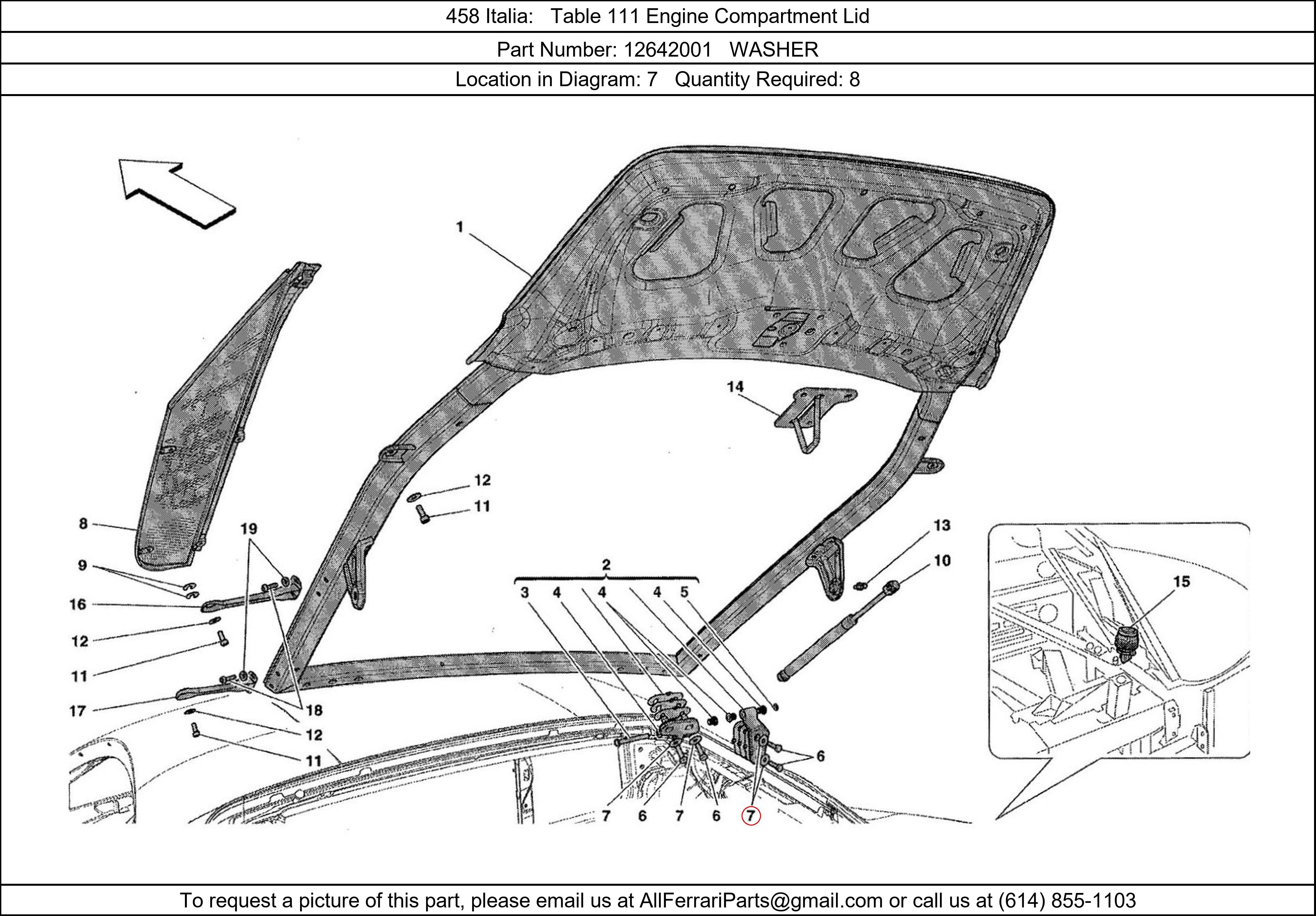 Ferrari Part 12642001