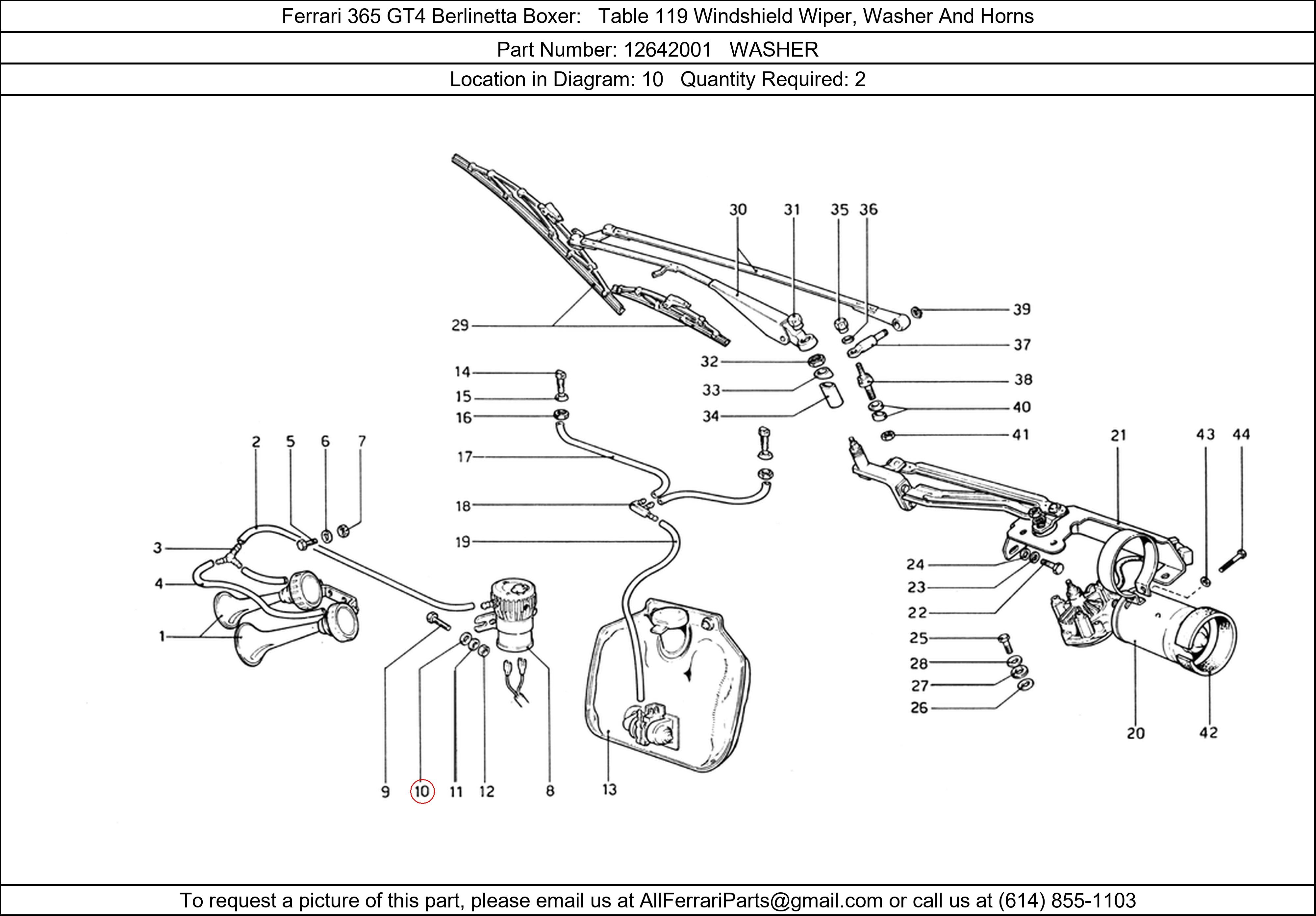 Ferrari Part 12642001