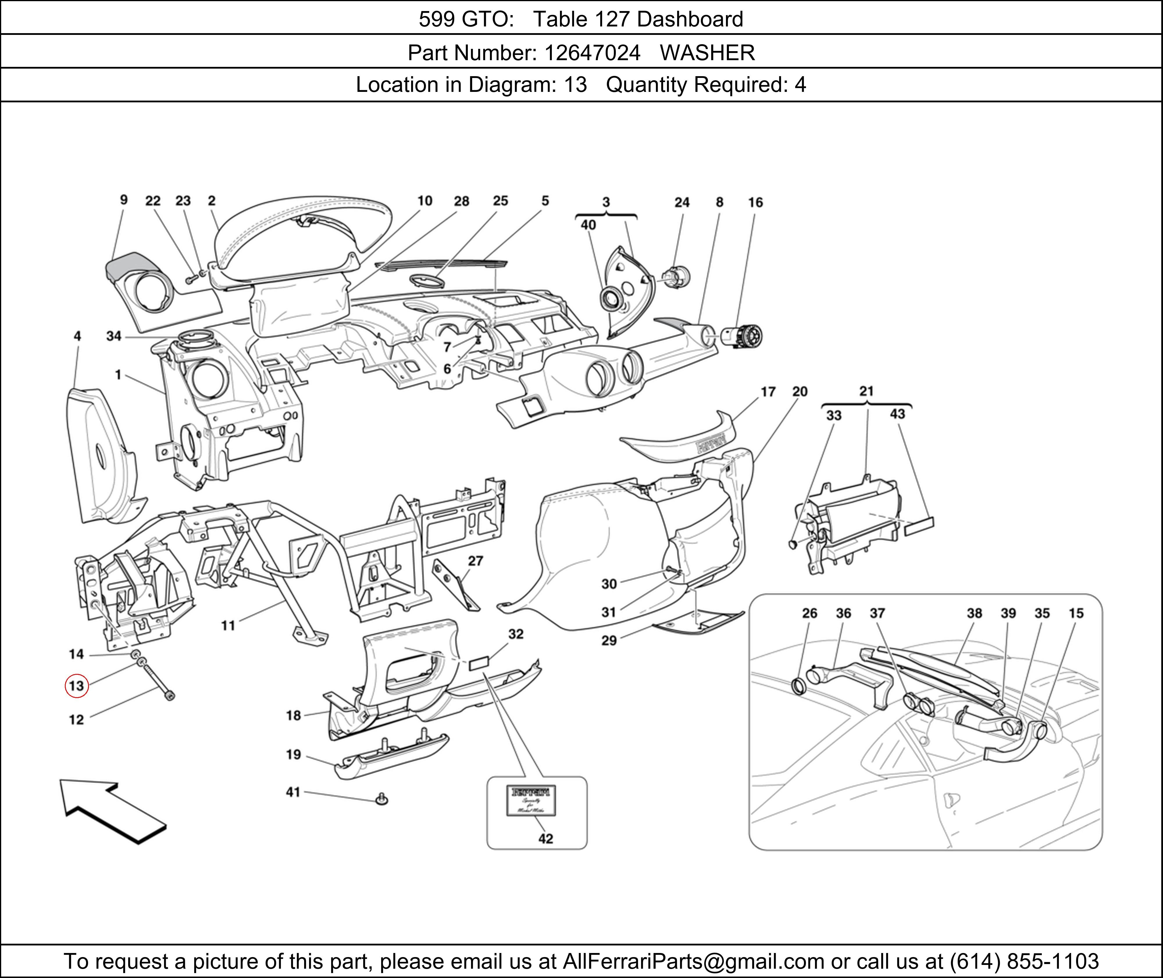 Ferrari Part 12647024