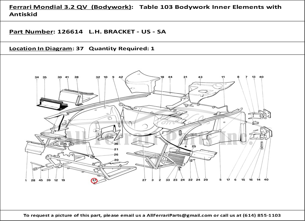 Ferrari Part 126614