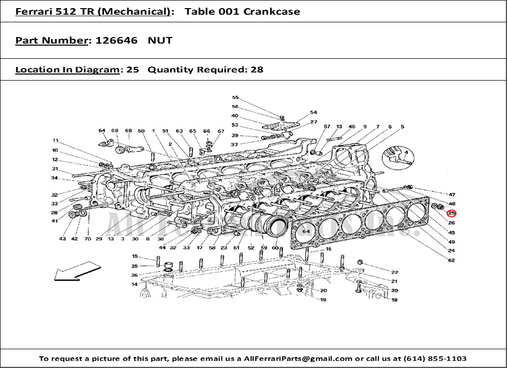 Ferrari Part 126646