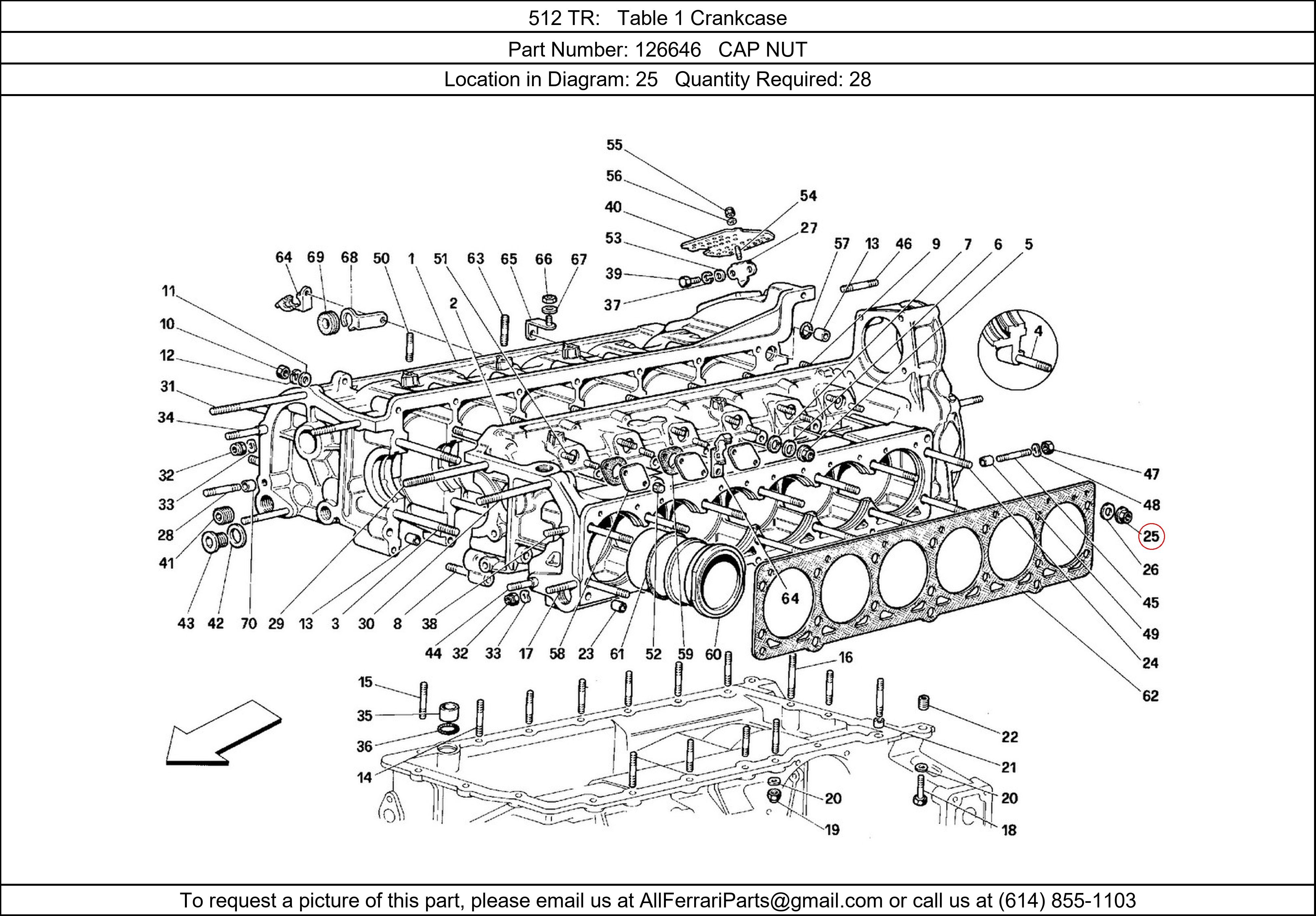 Ferrari Part 126646