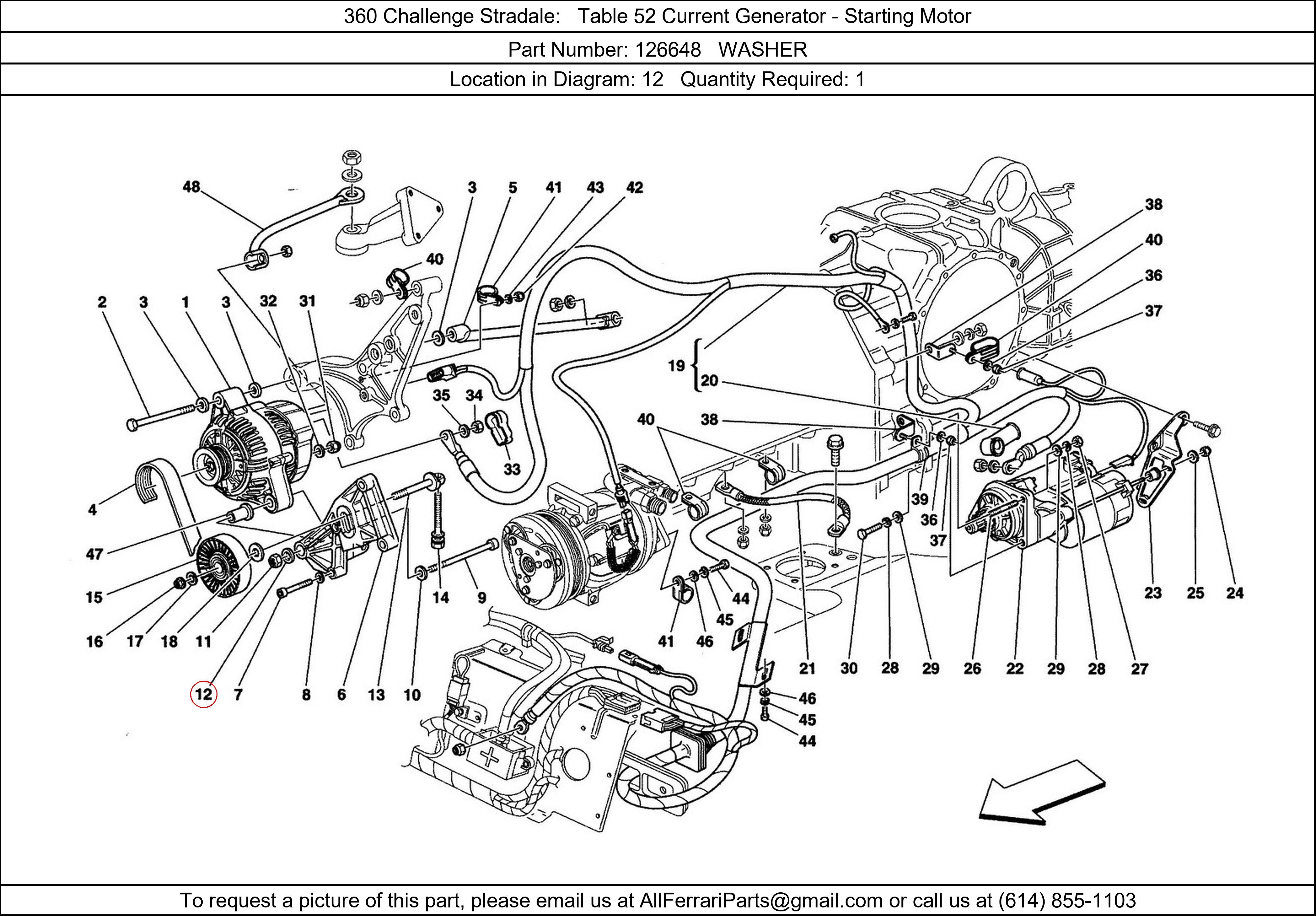 Ferrari Part 126648