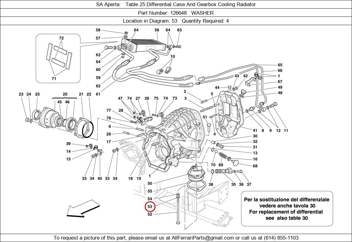 Ferrari Part 126648