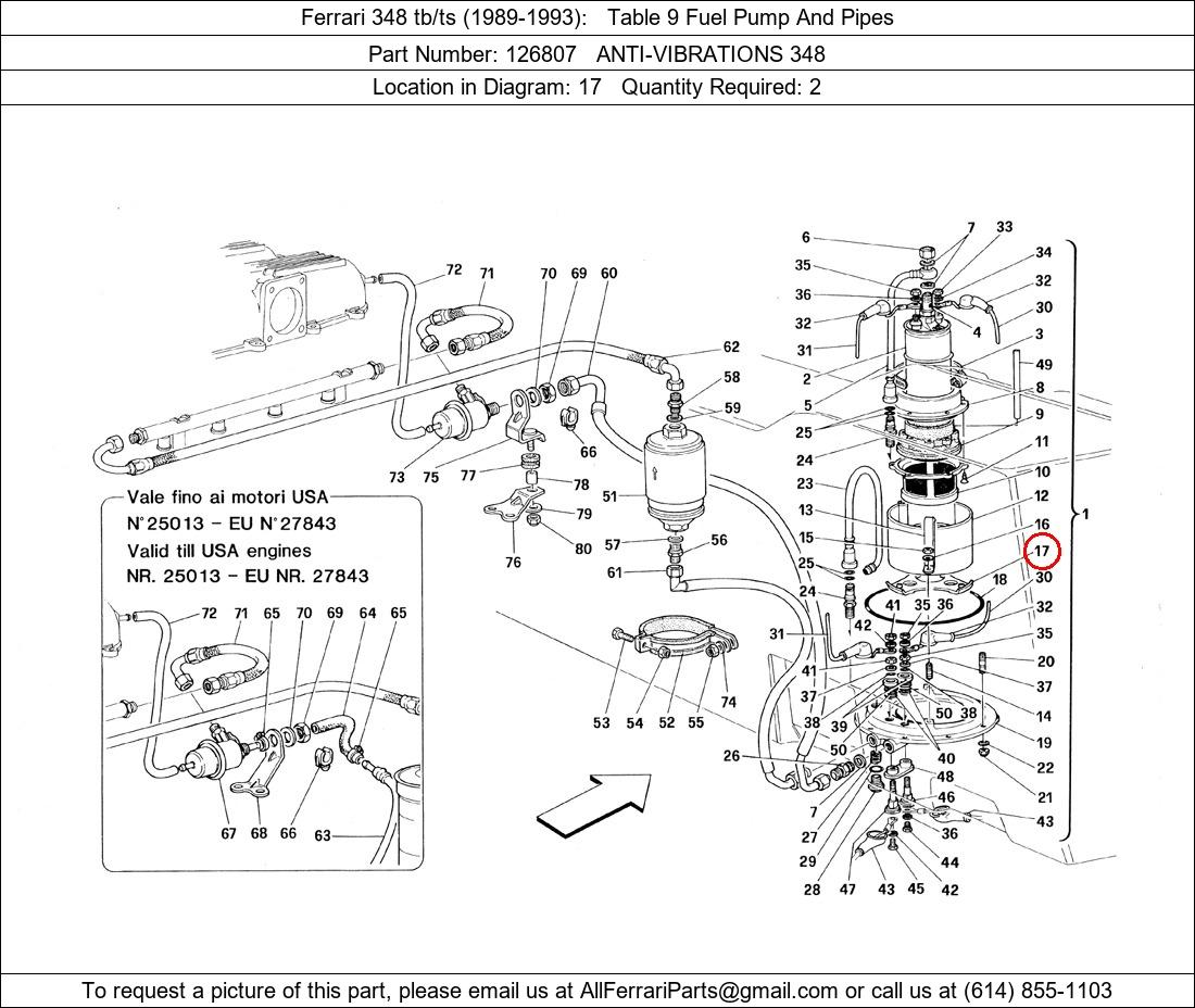 Ferrari Part 126807