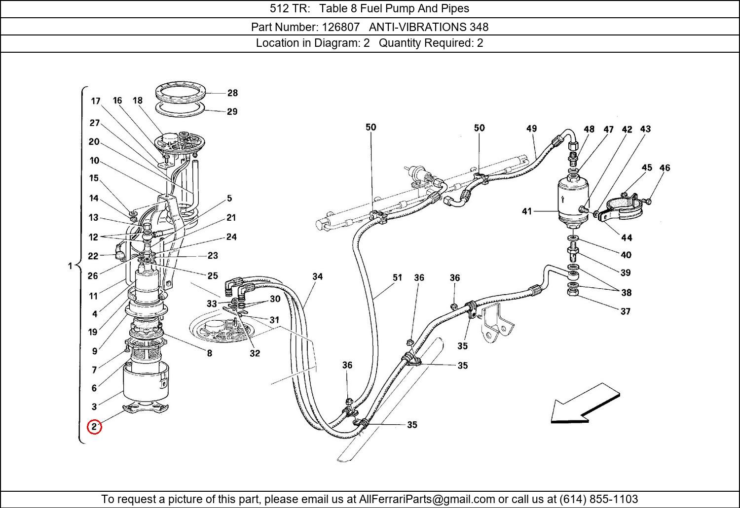 Ferrari Part 126807