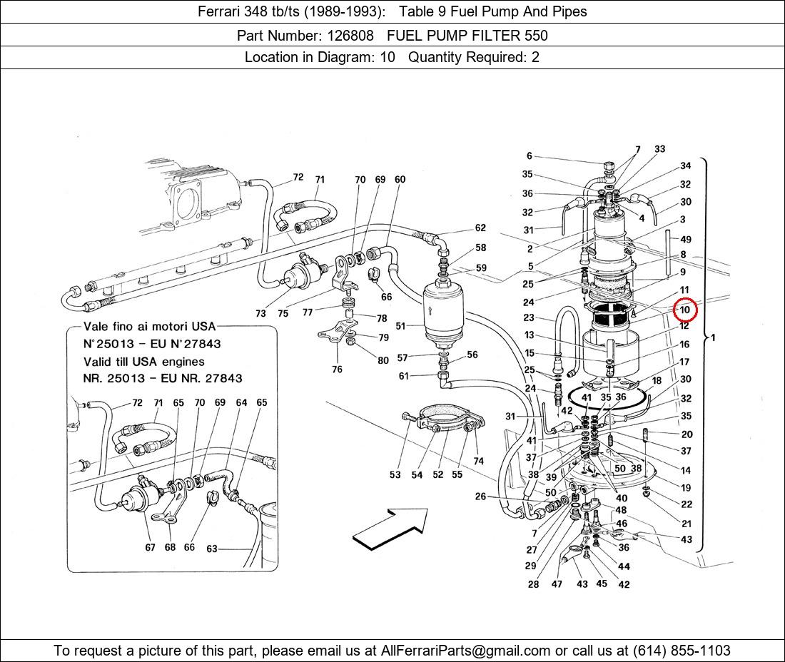 Ferrari Part 126808