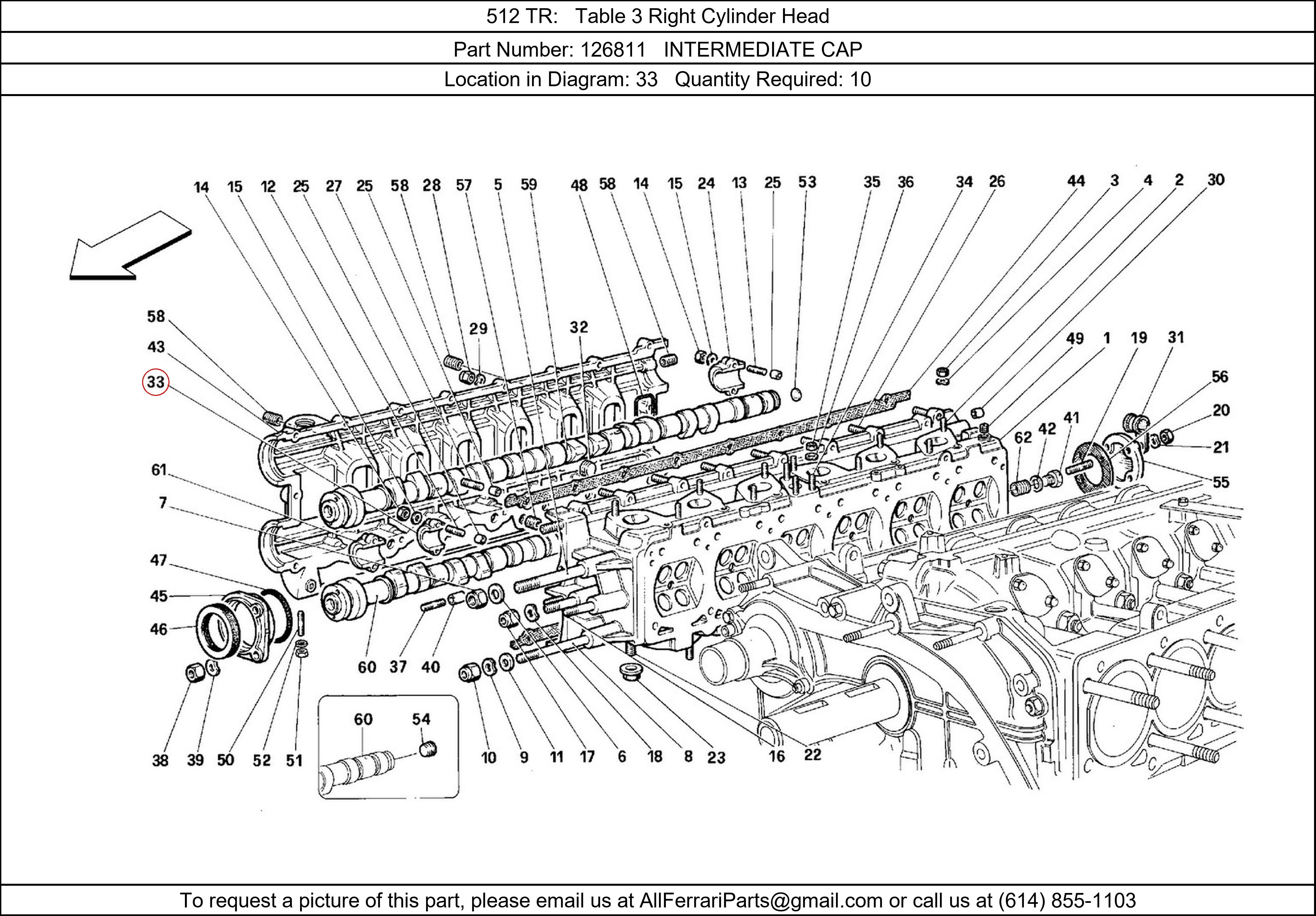 Ferrari Part 126811