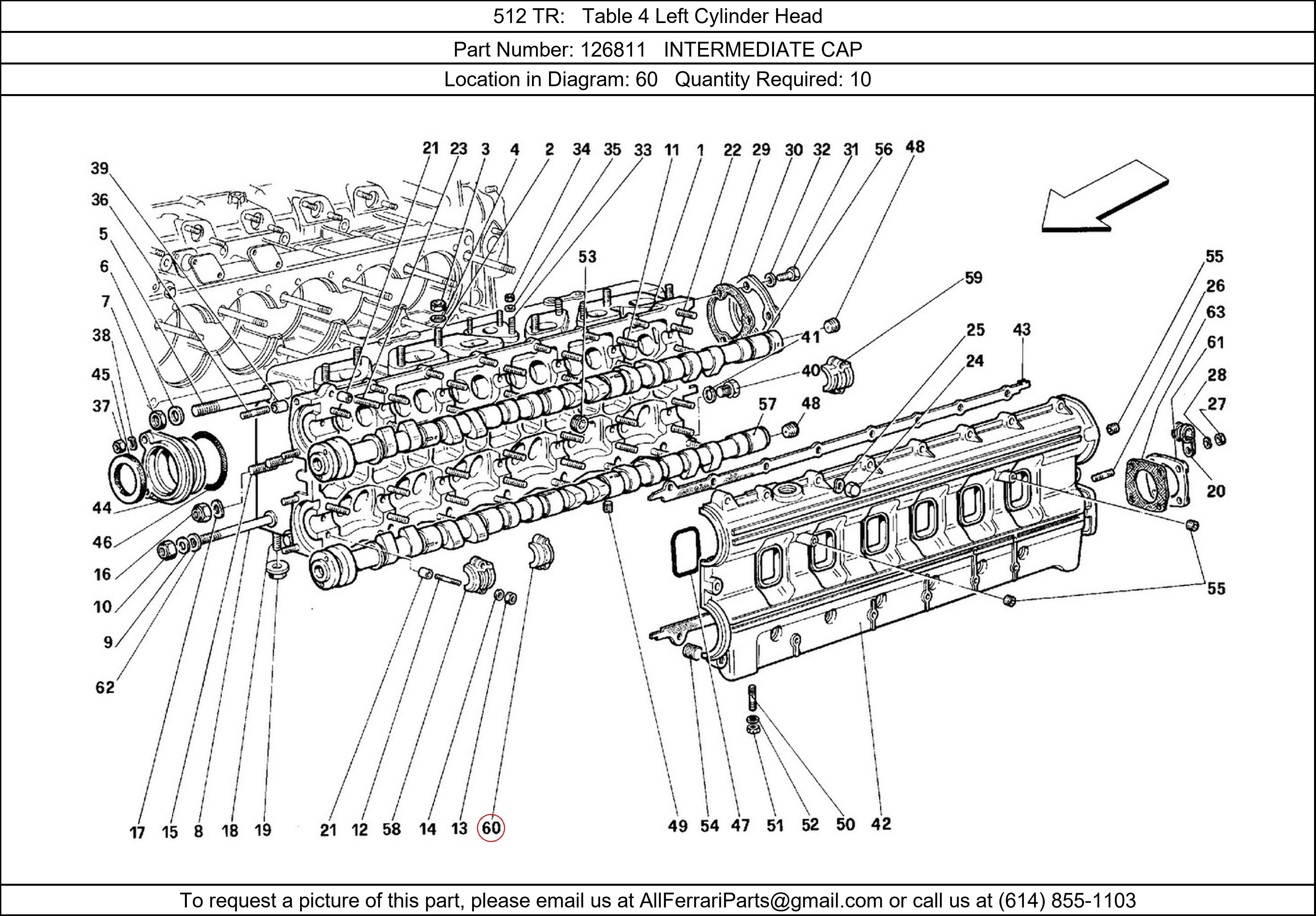 Ferrari Part 126811