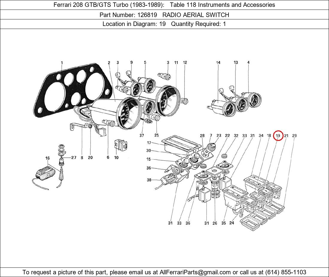 Ferrari Part 126819