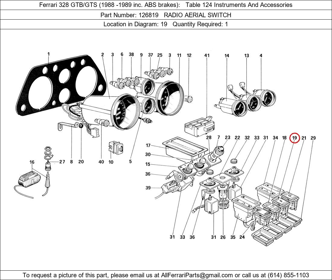 Ferrari Part 126819