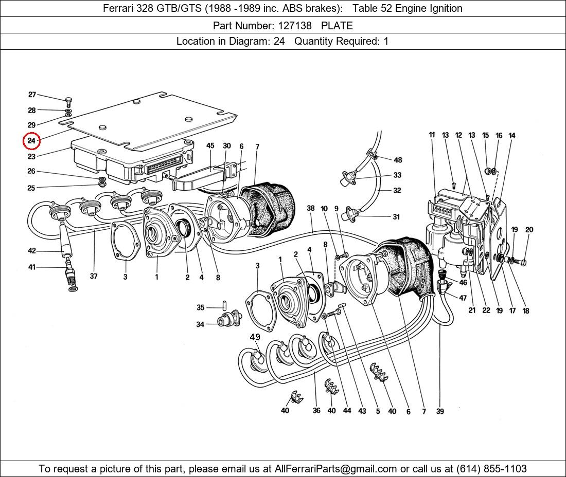 Ferrari Part 127138