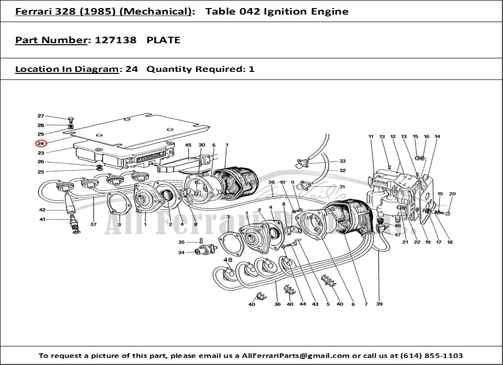 Ferrari Part 127138