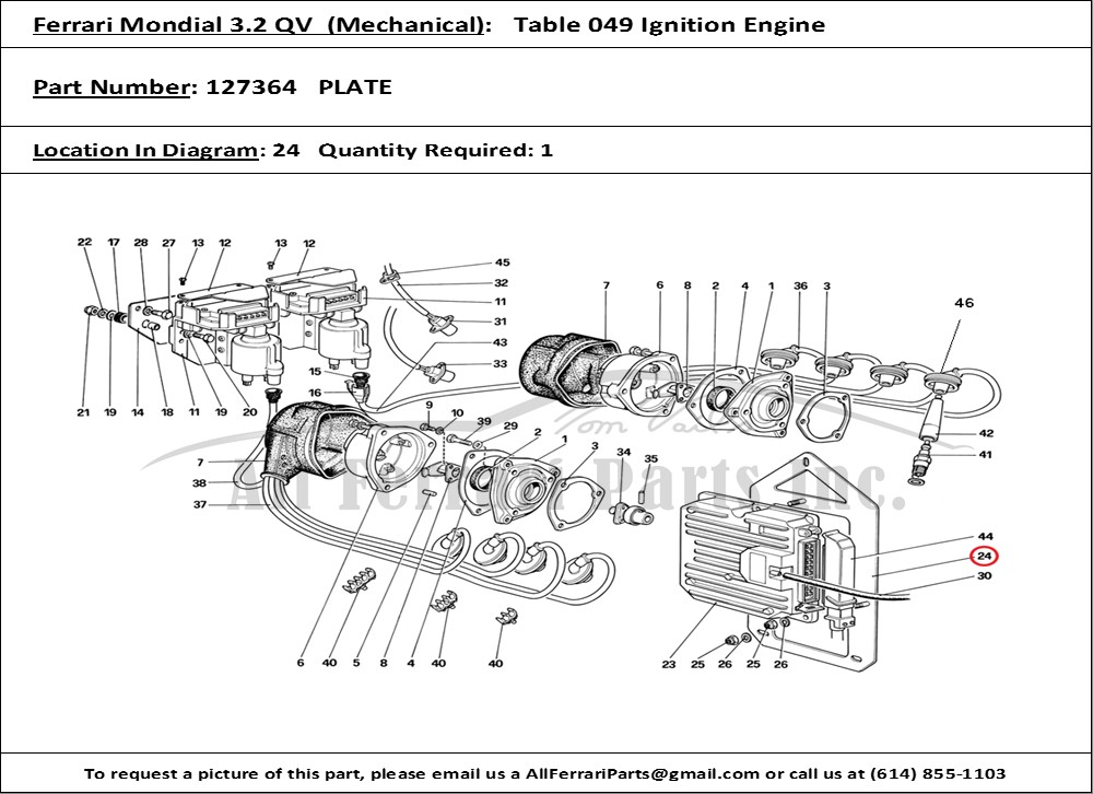 Ferrari Part 127364