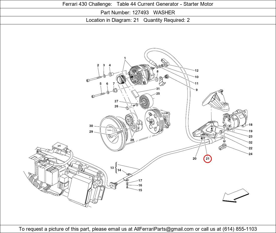 Ferrari Part 127493