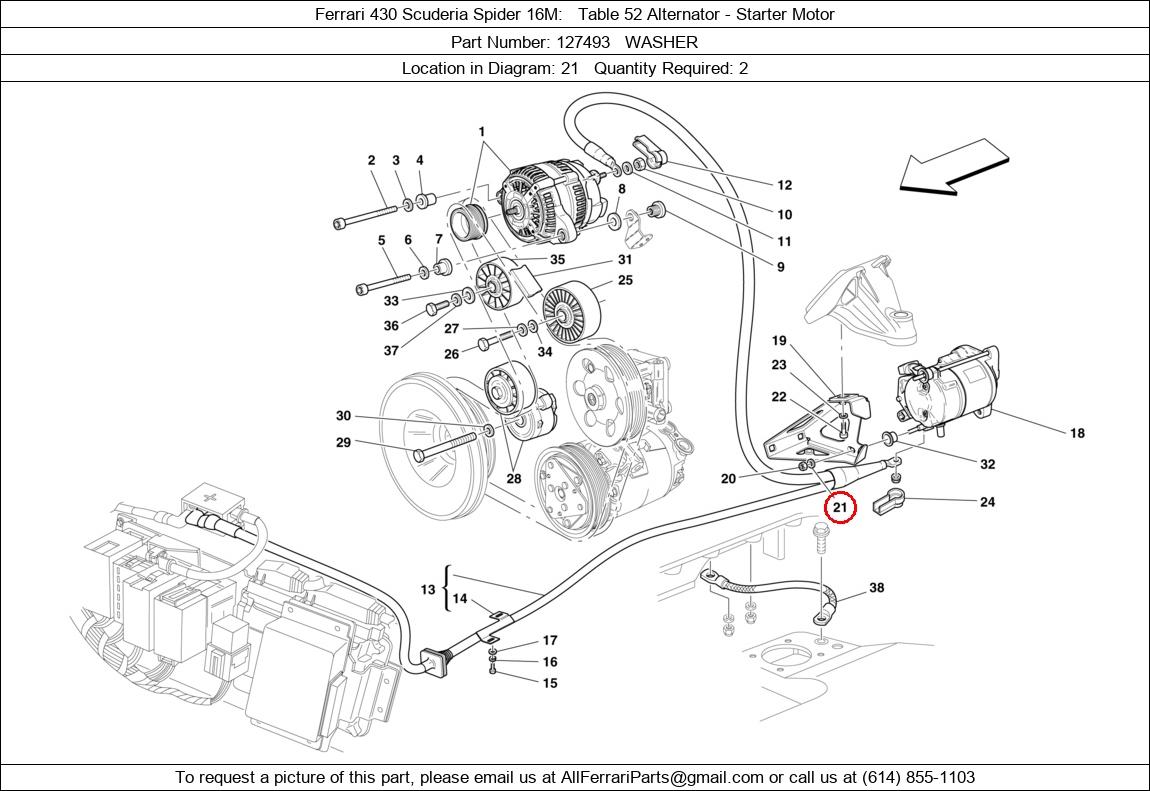 Ferrari Part 127493