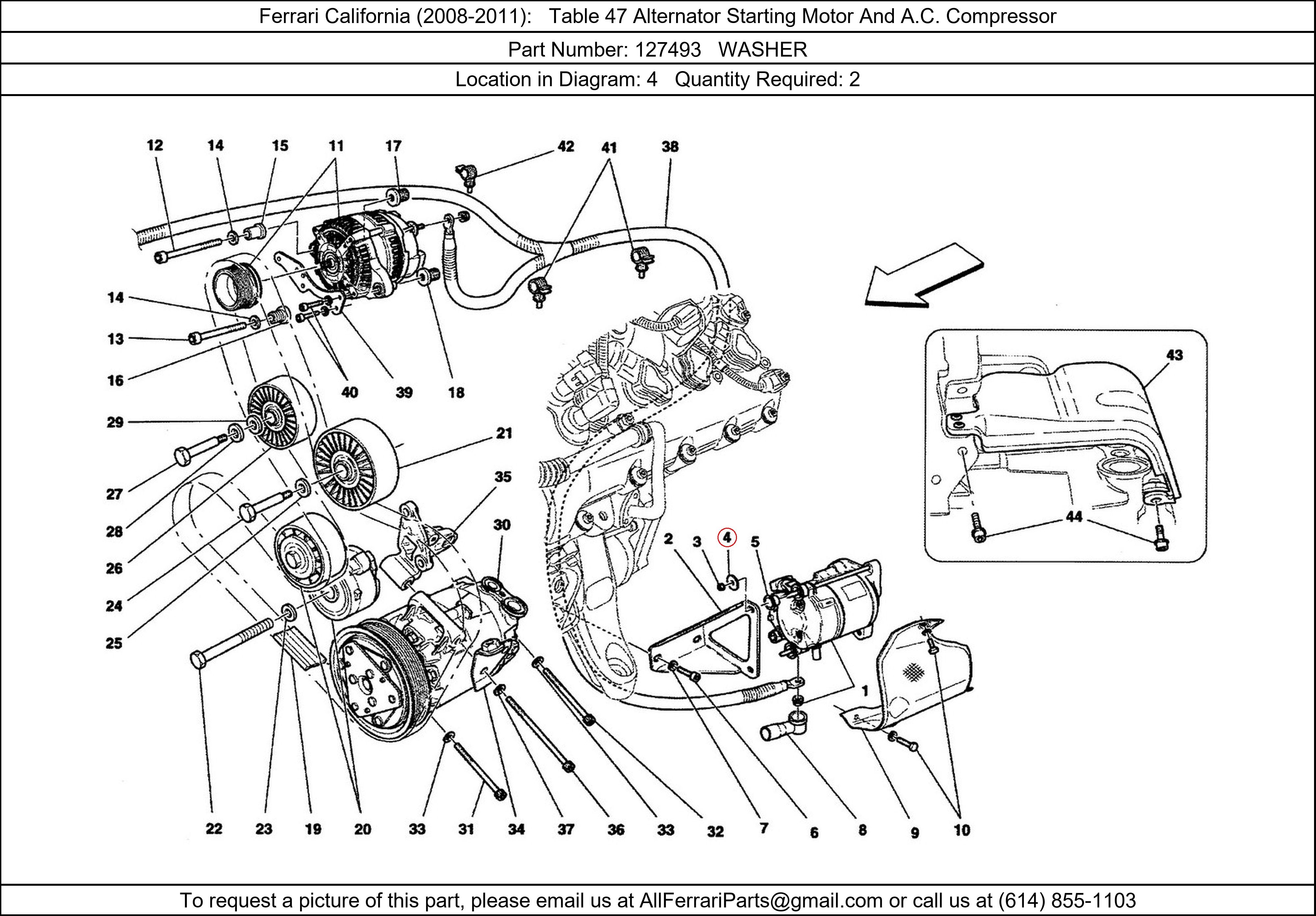 Ferrari Part 127493