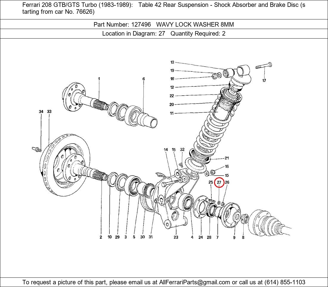 Ferrari Part 127496