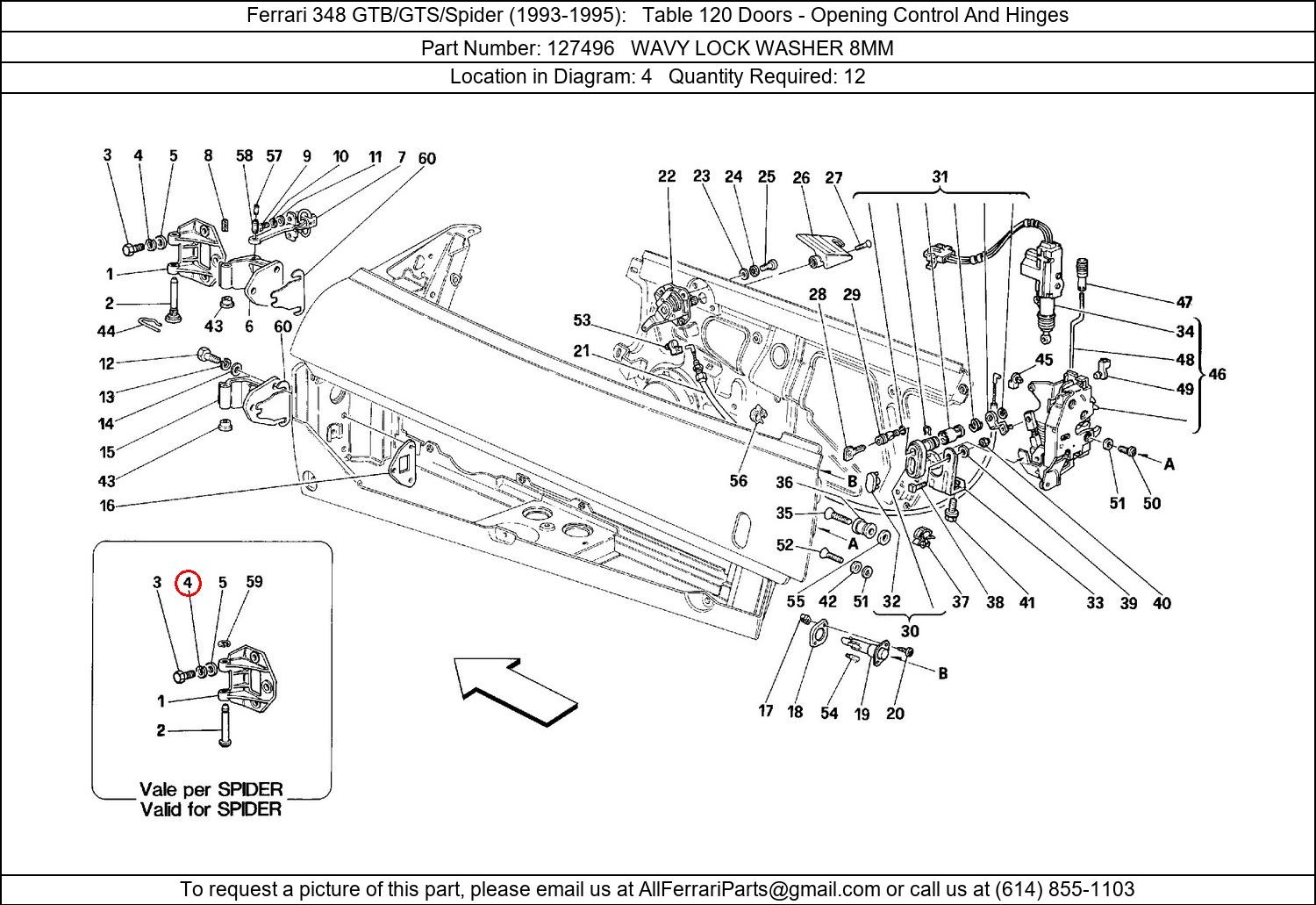 Ferrari Part 127496