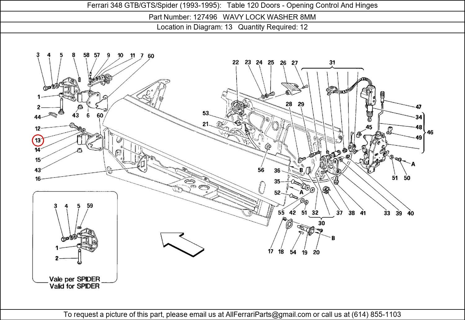 Ferrari Part 127496