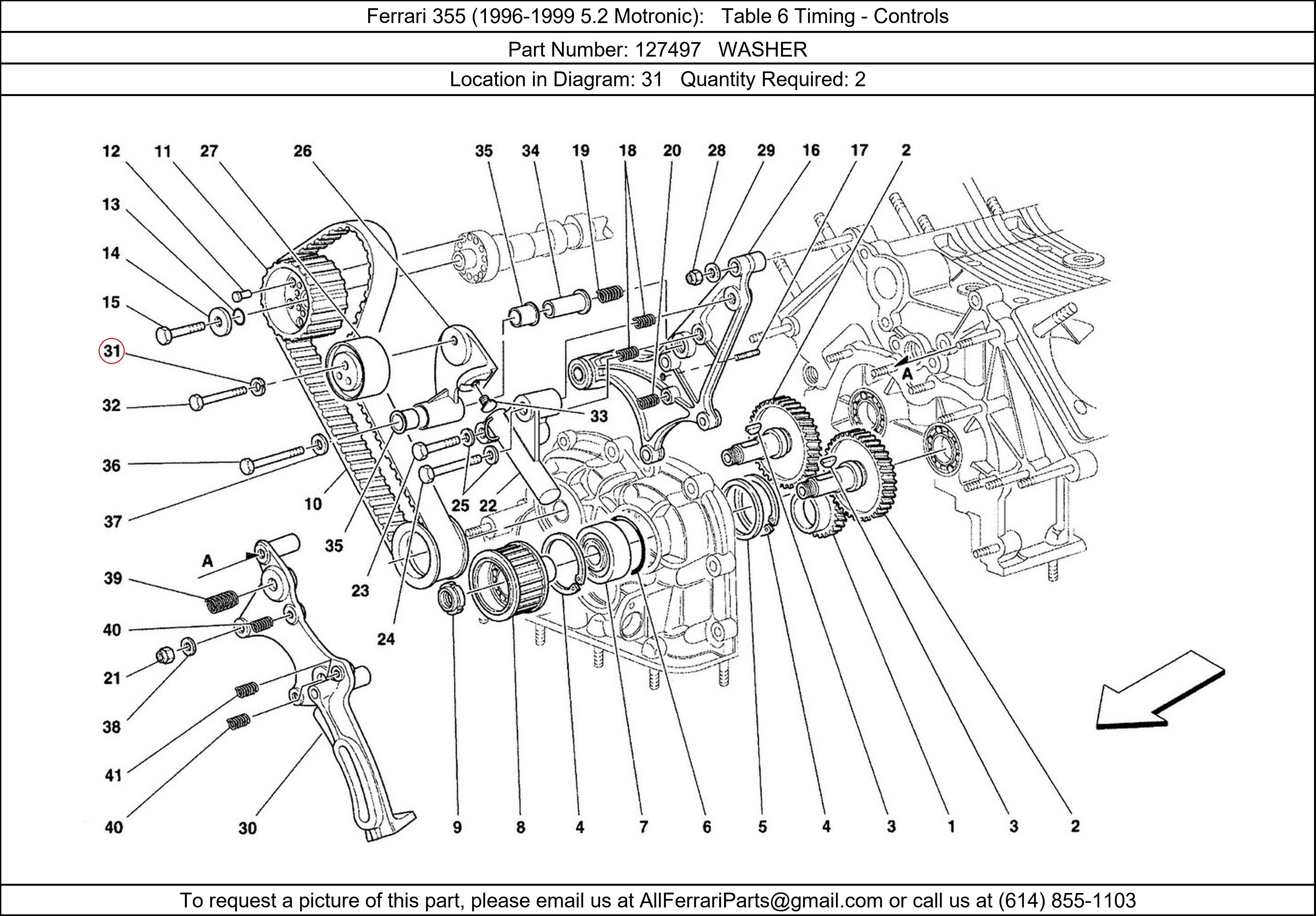 Ferrari Part 127497