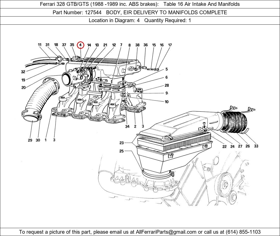 Ferrari Part 127544