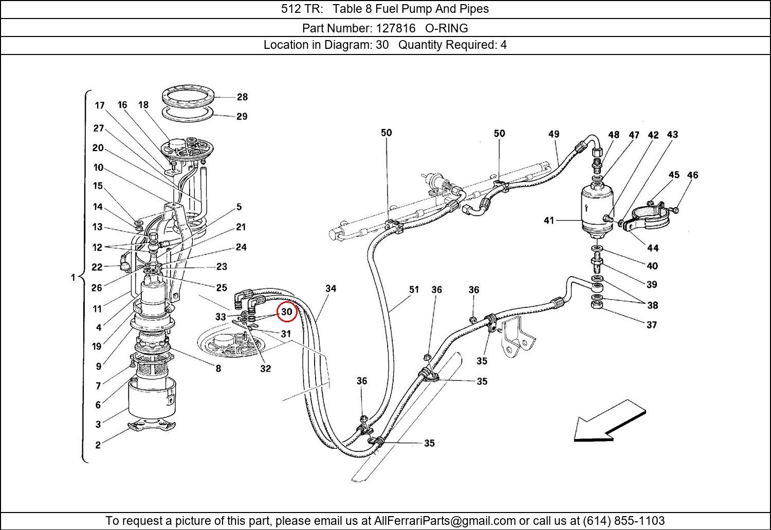 Ferrari Part 127816