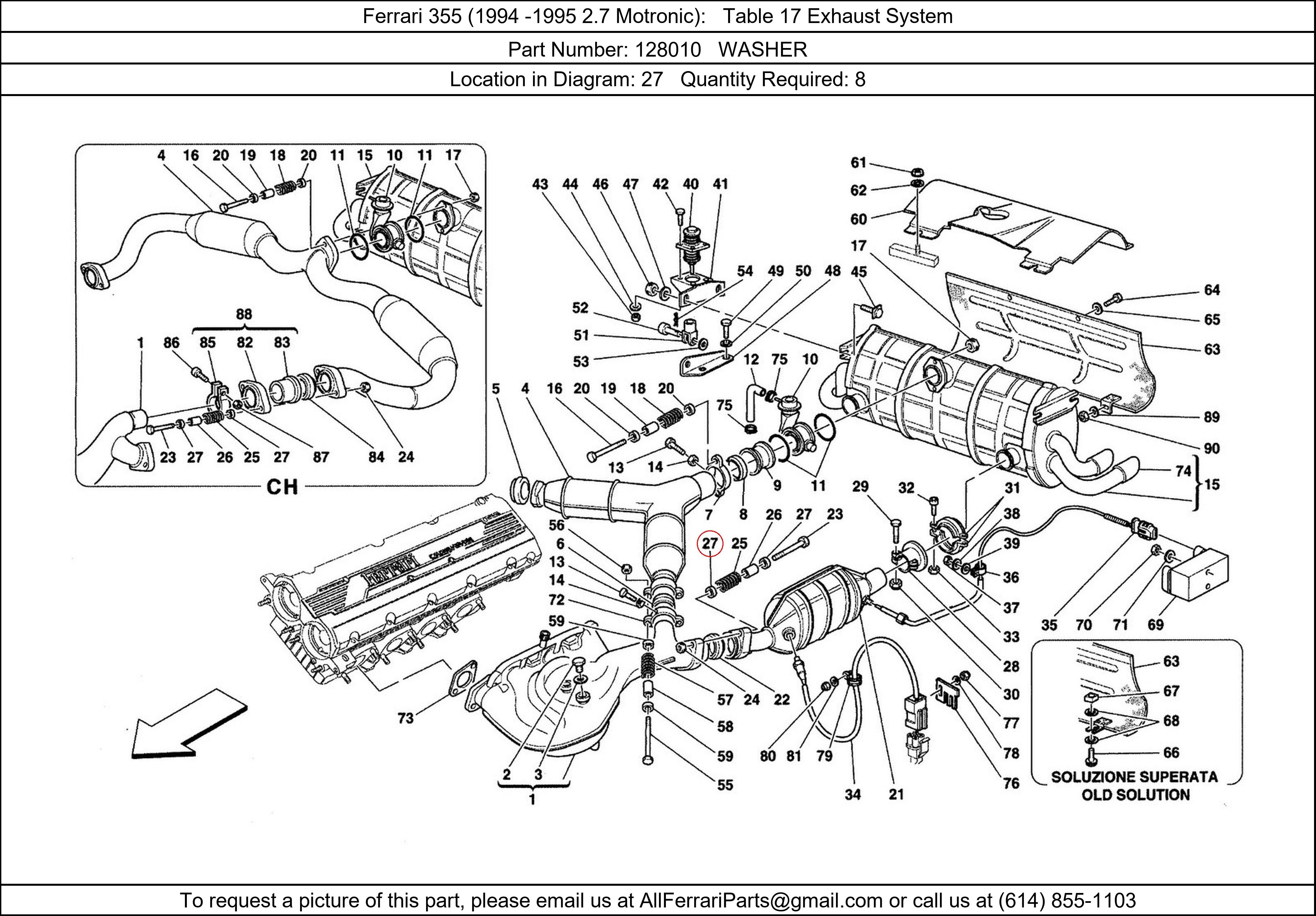 Ferrari Part 128010