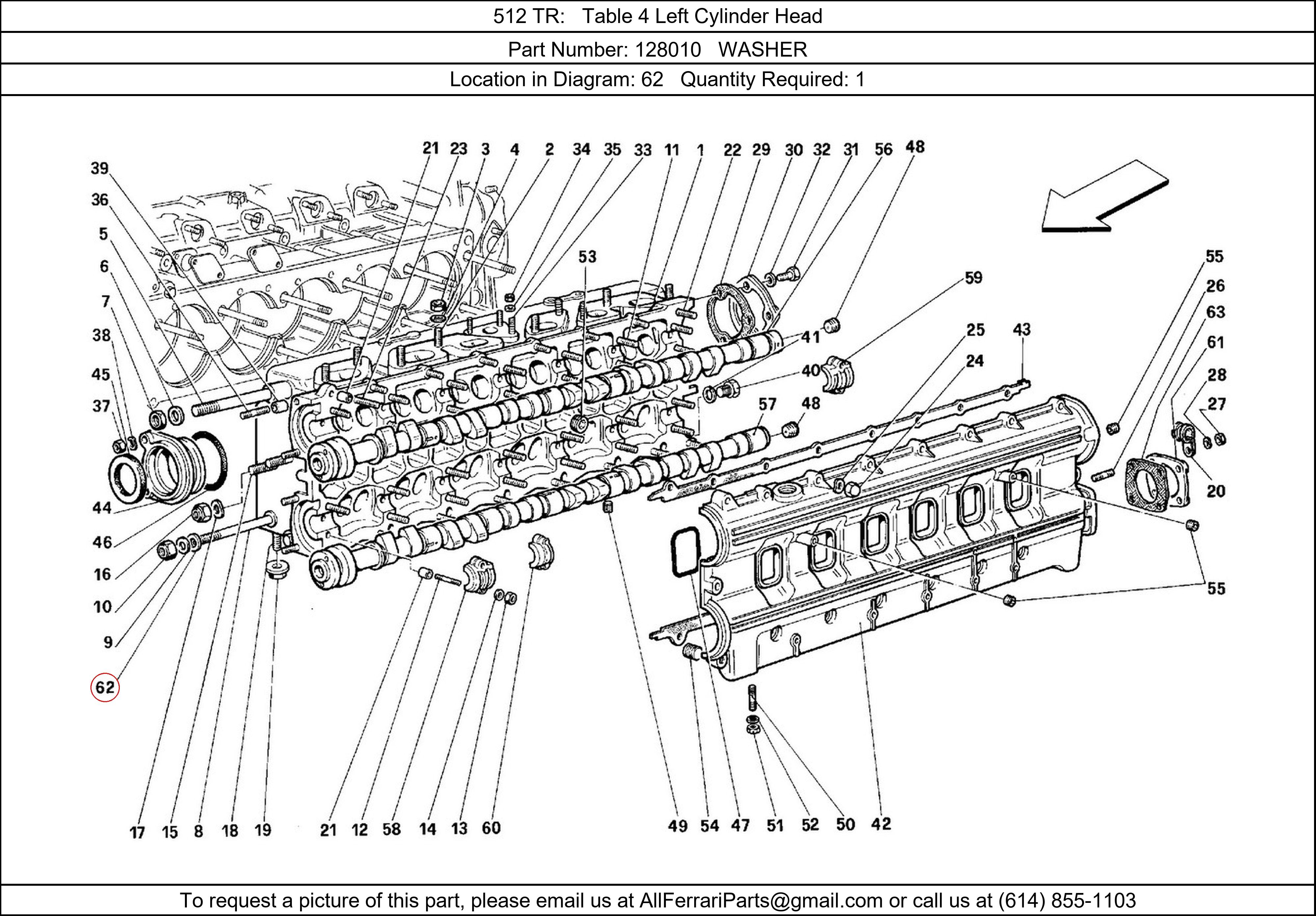 Ferrari Part 128010