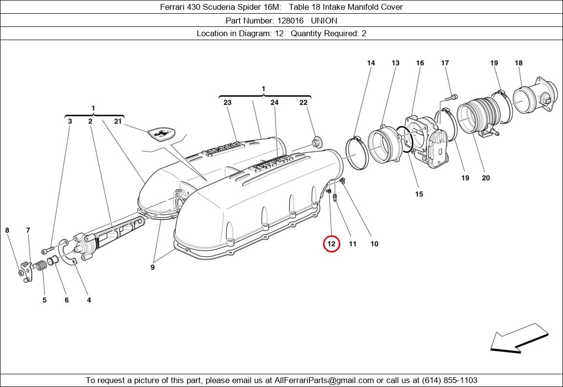 Ferrari Part 128016