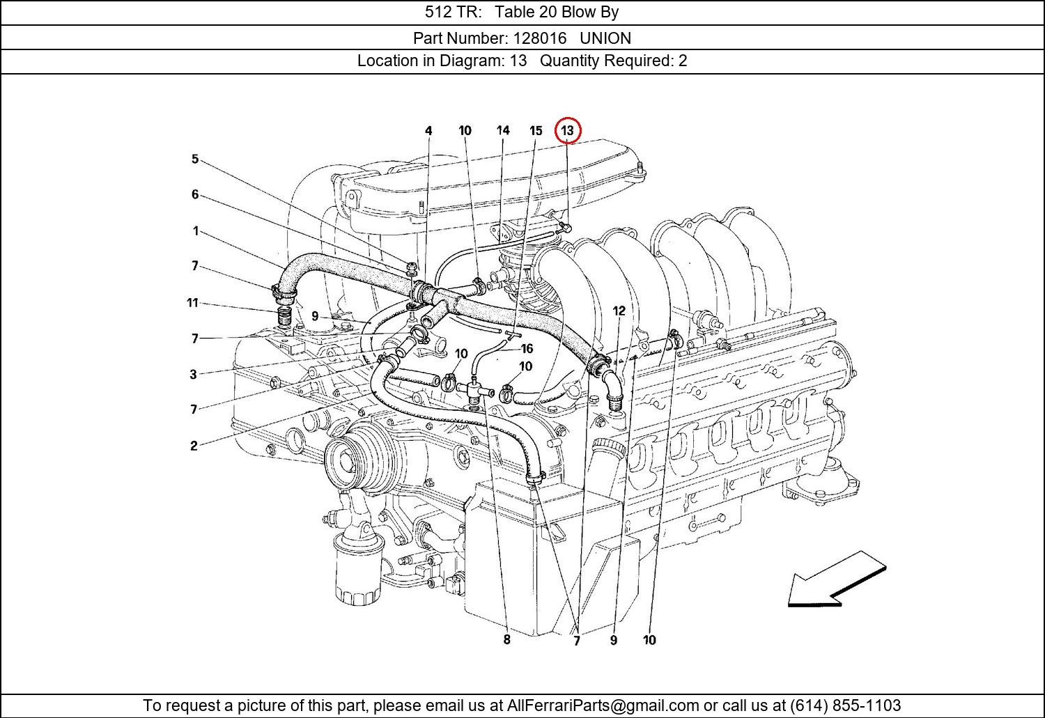 Ferrari Part 128016