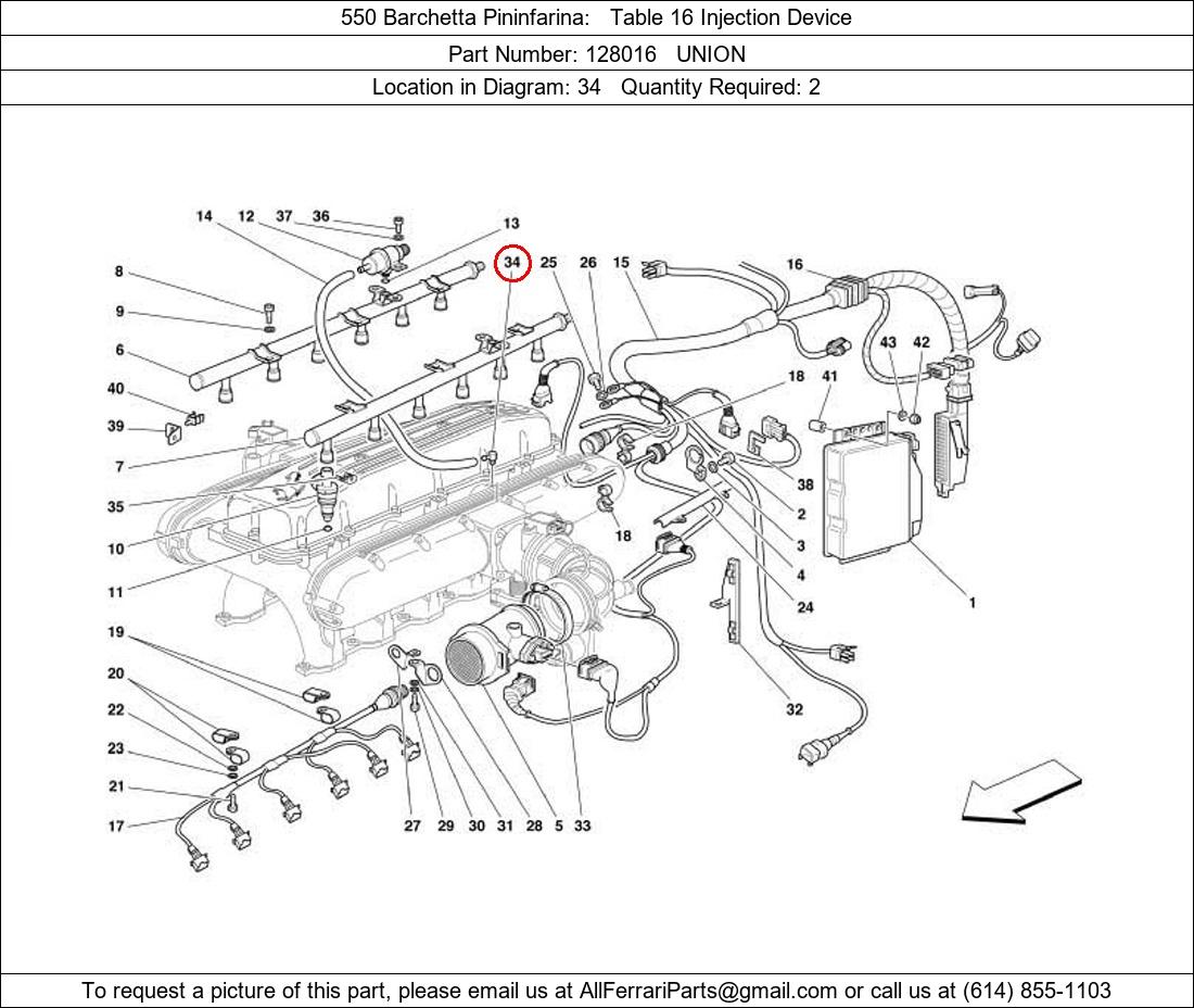 Ferrari Part 128016