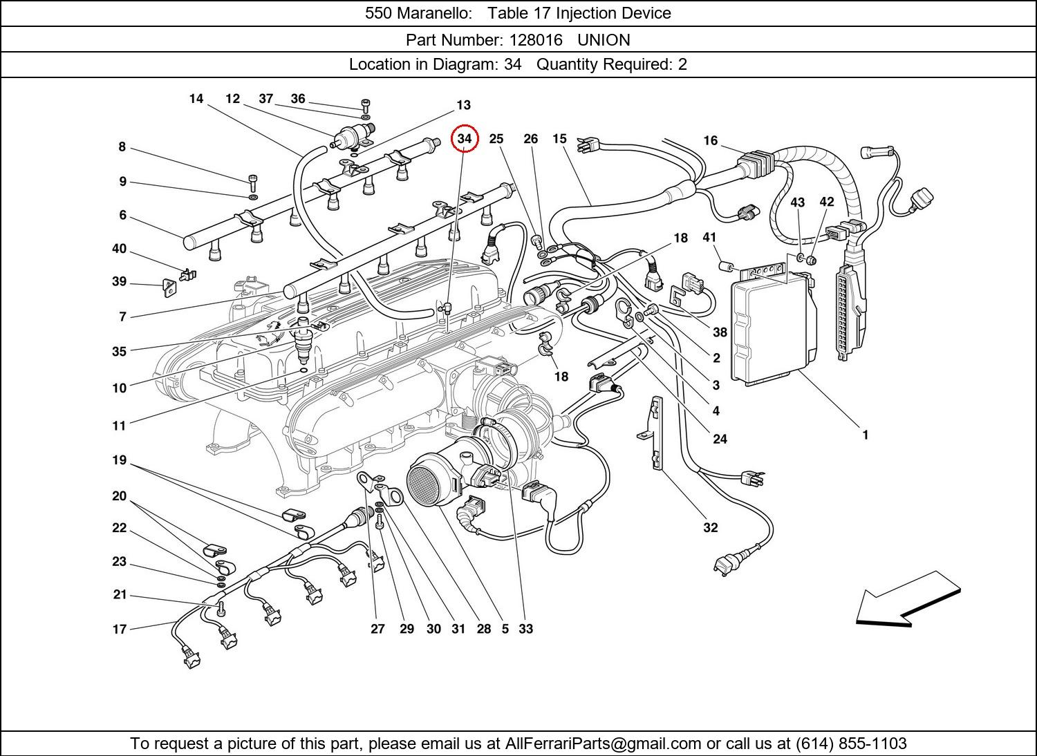 Ferrari Part 128016