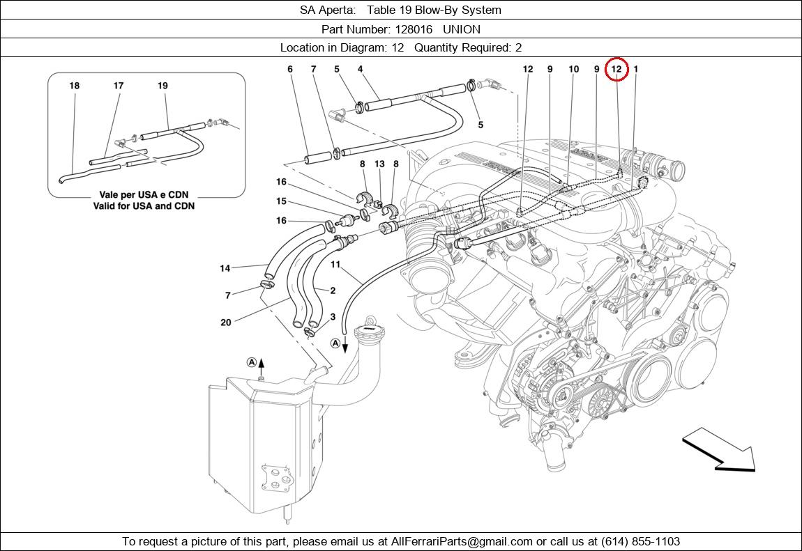 Ferrari Part 128016