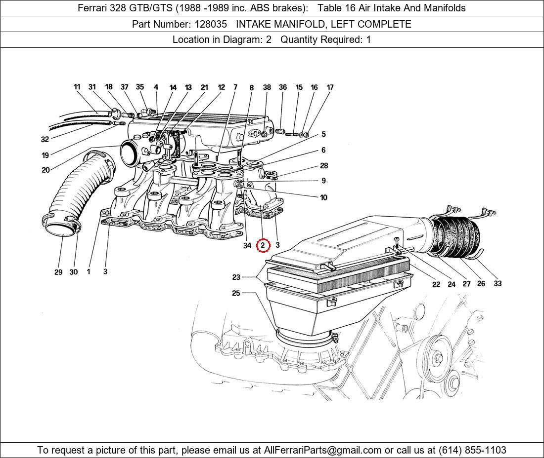 Ferrari Part 128035