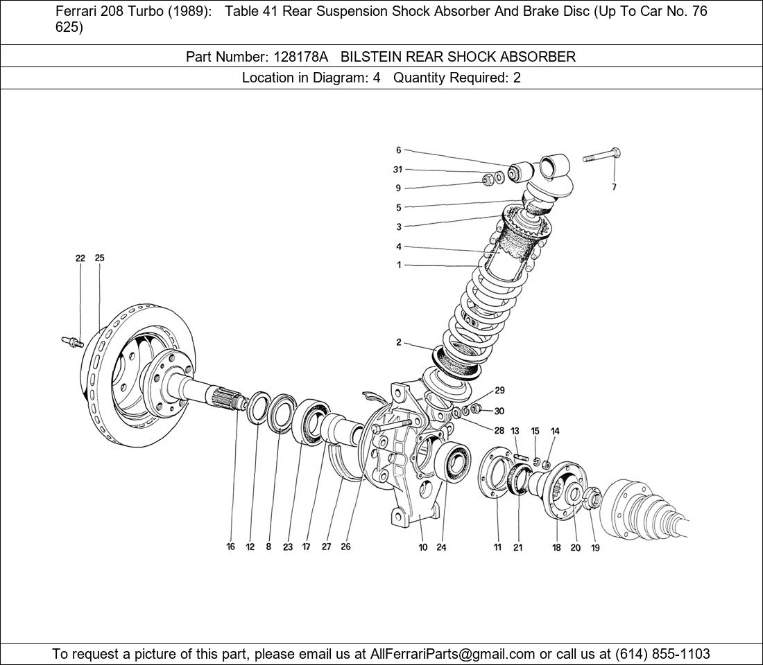 Ferrari Part 128178