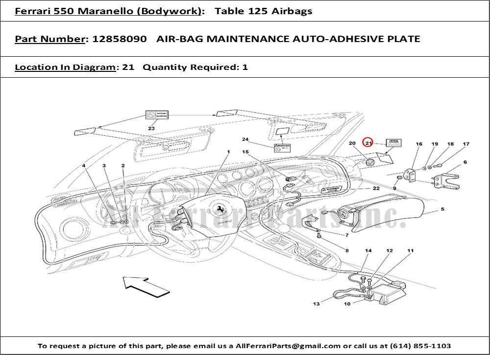 Ferrari Part 12858090